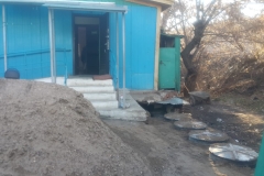 Монтаж септика приюта