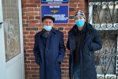 Шкулев А. и Гизатуллин Ш. привезены в миграционный отдел МВД Ленинского р-на для подачи заявления на восстановление паспорта по утере